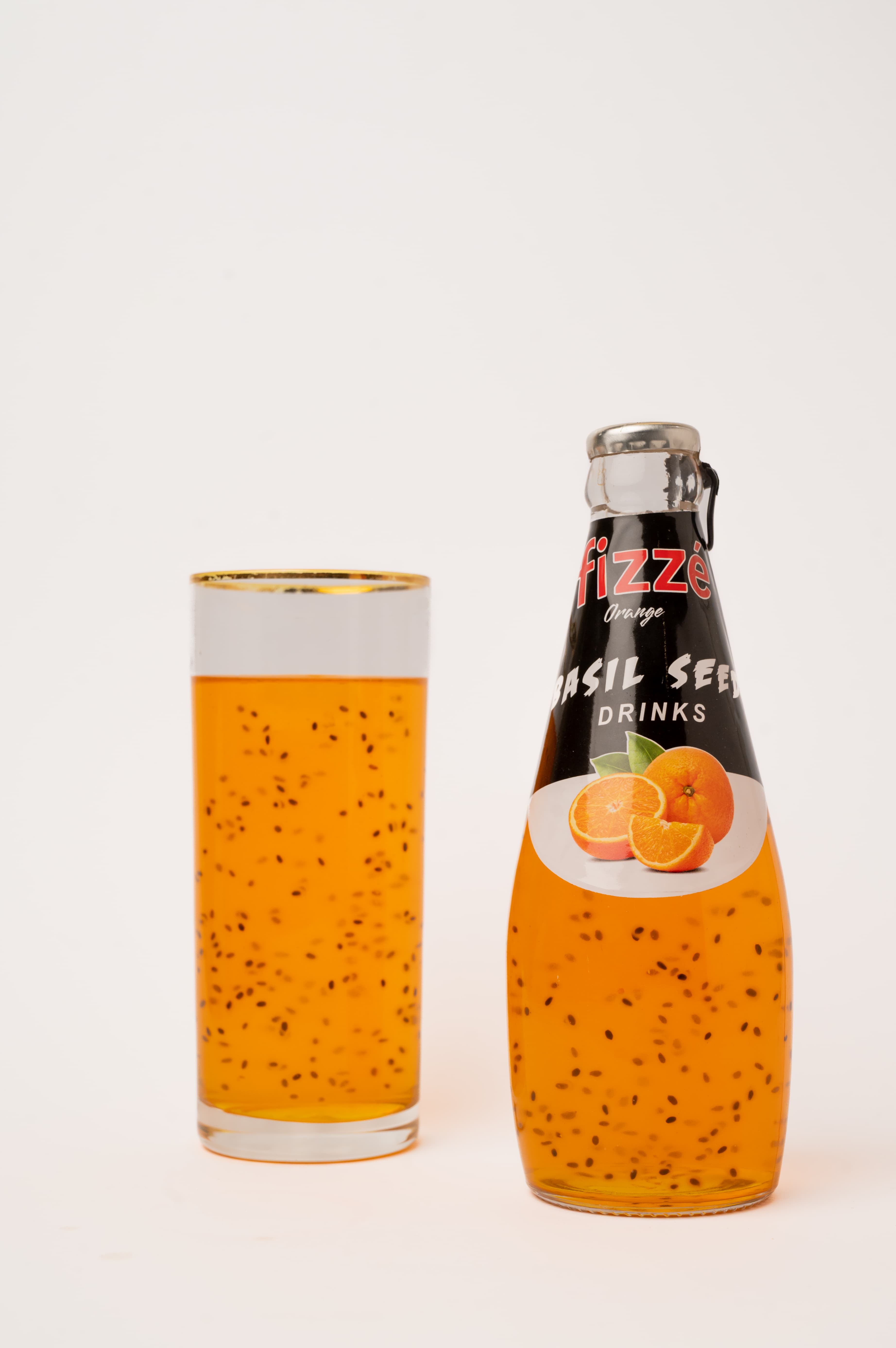 Fizzé Orange Basil Seed Drink 290ml