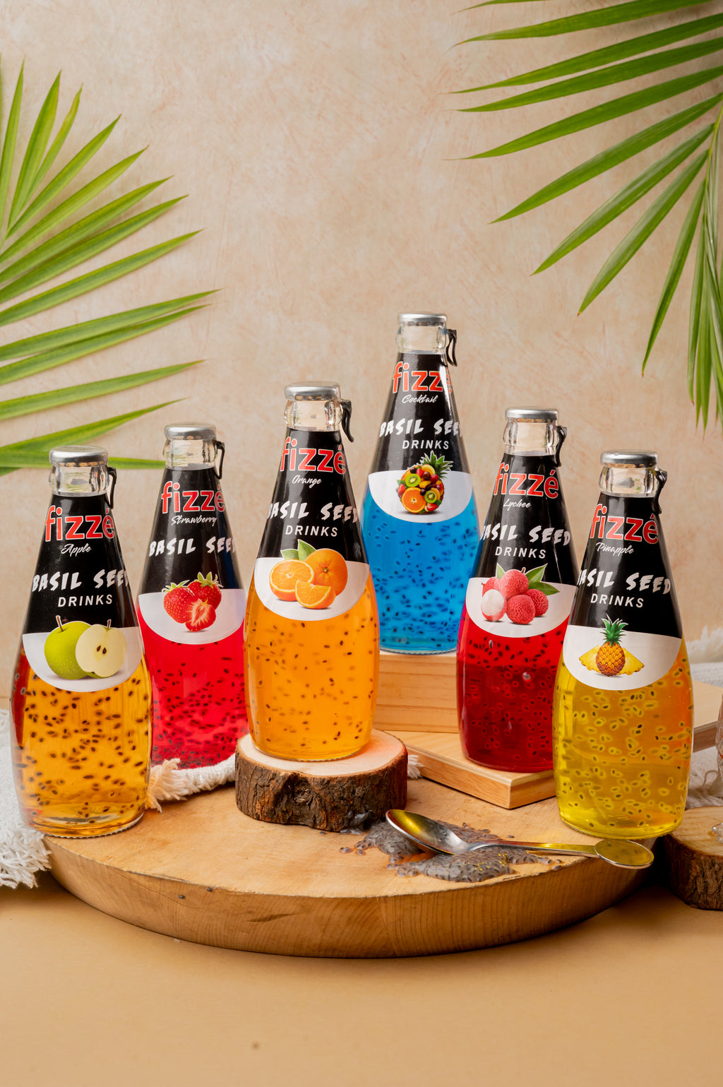 FIZZÈ Basil Seed Drink 6-Pack