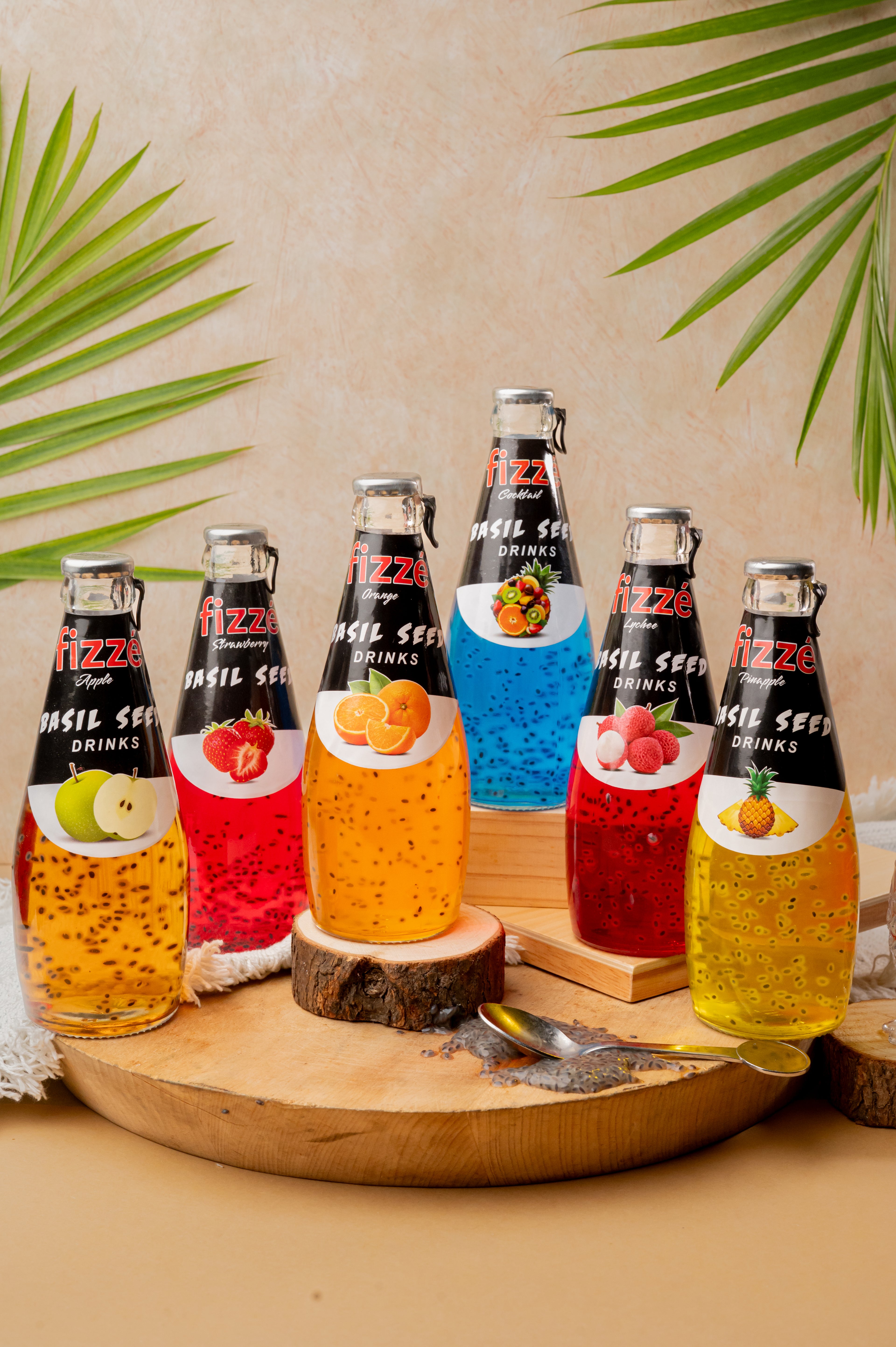 FIZZÈ Basil Seed Drink 6-Pack